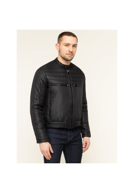 Just Cavalli Пухено яке S03AM0286 Черен Regular Fit - Pepit.bg