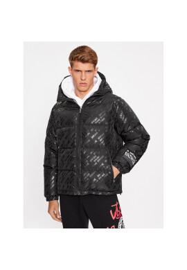 Just Cavalli Пухено яке 75OAUD16 Черен Regular Fit - Pepit.bg