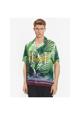 Just Cavalli Риза 74OBL2BE Зелен Regular Fit - Pepit.bg