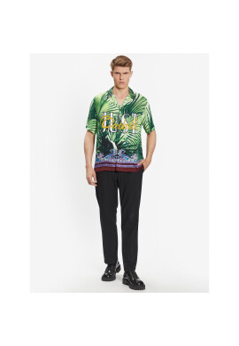Just Cavalli Риза 74OBL2BE Зелен Regular Fit - Pepit.bg