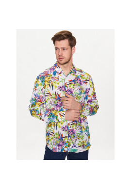 Just Cavalli Риза 74OBL2S2 Бял Regular Fit - Pepit.bg