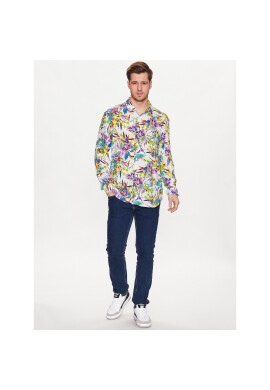 Just Cavalli Риза 74OBL2S2 Бял Regular Fit - Pepit.bg