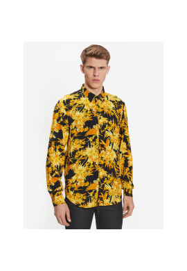 Just Cavalli Риза 74OBL2S2 Черен Regular Fit - Pepit.bg