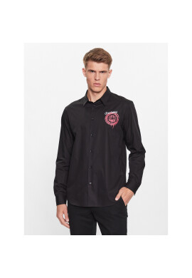 Just Cavalli Риза 75OALYS1 Черен Regular Fit - Pepit.bg