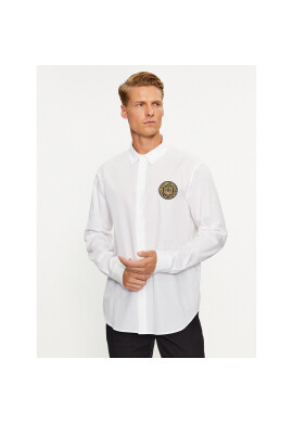 Just Cavalli Риза 75OALYS4 Бял Slim Fit - Pepit.bg