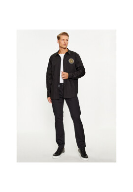 Just Cavalli Риза 75OALYS4 Черен Slim Fit - Pepit.bg
