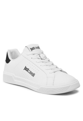 Just Cavalli Сникърси 74QB3SB3 Бял - Pepit.bg