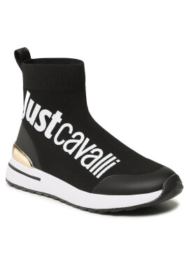 Just Cavalli Сникърси 74RB3SD2 Черен - Pepit.bg