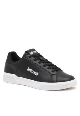 Just Cavalli Сникърси 75QA3SB3 Черен - Pepit.bg
