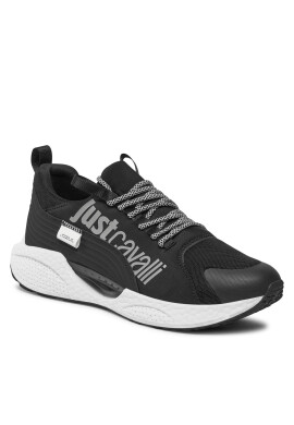 Just Cavalli Сникърси 75QA3SH2 Черен - Pepit.bg