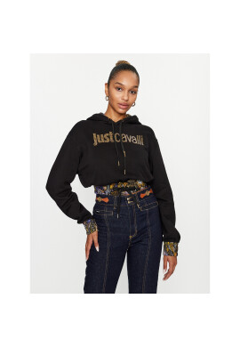 Just Cavalli Суитшърт 75PAI309 Черен Regular Fit - Pepit.bg