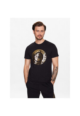 Just Cavalli Тишърт 74OBHF02 Черен Regular Fit - Pepit.bg