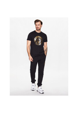Just Cavalli Тишърт 74OBHF02 Черен Regular Fit - Pepit.bg