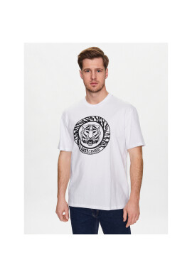 Just Cavalli Тишърт 74OBHF04 Бял Regular Fit - Pepit.bg