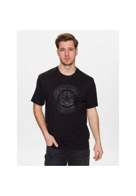 Just Cavalli Тишърт 74OBHF04 Черен Regular Fit - Pepit.bg