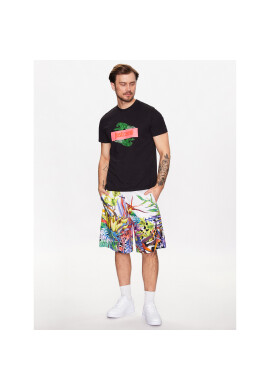 Just Cavalli Тишърт 74OBHF08 Черен Regular Fit - Pepit.bg