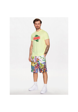 Just Cavalli Тишърт 74OBHF08 Жълт Regular Fit - Pepit.bg