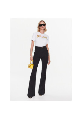 Just Cavalli Тишърт 74PBHF00 Бял Regular Fit - Pepit.bg