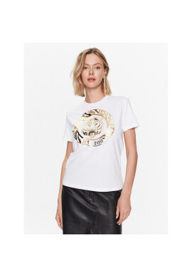 Just Cavalli Тишърт 74PBHF03 Бял Regular Fit - Pepit.bg