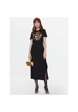 Just Cavalli Тишърт 74PBHF03 Черен Regular Fit - Pepit.bg