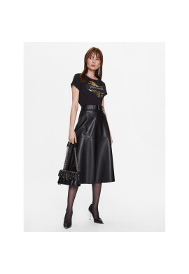 Just Cavalli Тишърт 74PBHF07 Черен Regular Fit - Pepit.bg