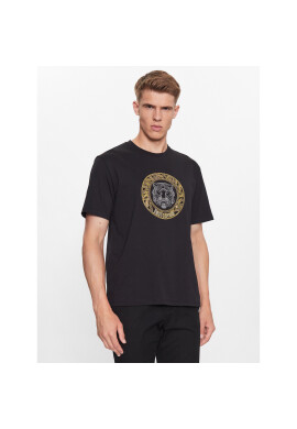 Just Cavalli Тишърт 75OAHE05 Черен Regular Fit - Pepit.bg