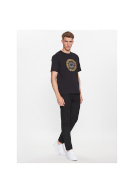 Just Cavalli Тишърт 75OAHE05 Черен Regular Fit - Pepit.bg
