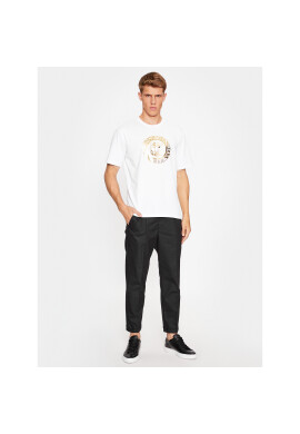 Just Cavalli Тишърт 75OAHT01 Бял Regular Fit - Pepit.bg