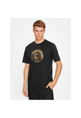 Just Cavalli Тишърт 75OAHT01 Черен Regular Fit - Pepit.bg