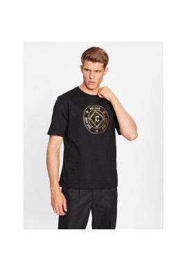 Just Cavalli Тишърт 75OAHT09 Черен Regular Fit - Pepit.bg