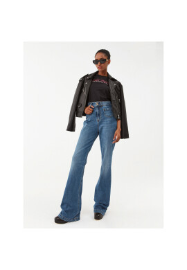 Just Cavalli Тишърт 75PAHE00 Черен Regular Fit - Pepit.bg