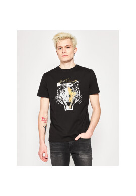 Just Cavalli Тишърт S01GC0624 Черен Regular Fit - Pepit.bg