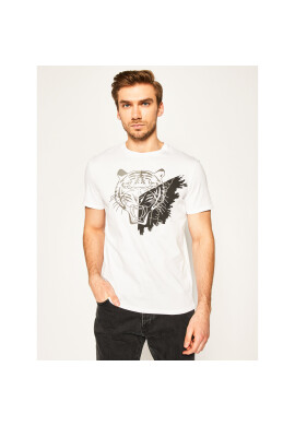 Just Cavalli Тишърт S03GC0598 Бял Regular Fit - Pepit.bg