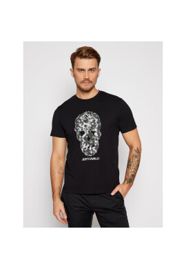 Just Cavalli Тишърт S03GC0612 Черен Regular Fit - Pepit.bg
