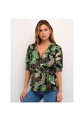 Kaffe Блуза Lulu 10507446 Зелен Regular Fit - Pepit.bg