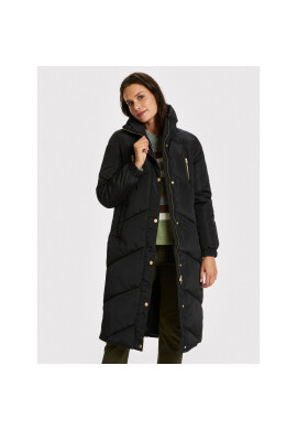 Kaffe Пухено яке Lindsay 10504571 Черен Regular Fit - Pepit.bg