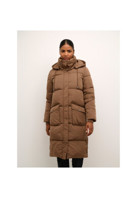 Kaffe Пухено яке Anika 10504086 Кафяв Regular Fit - Pepit.bg