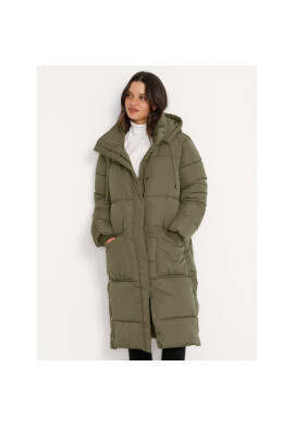 Kaffe Пухено яке Anika 10504086 Зелен Regular Fit - Pepit.bg