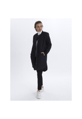 Kaffe Пухено яке Shally 10504093 Черен Regular Fit - Pepit.bg