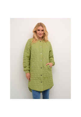 Kaffe Пухено яке Shally 10504093 Зелен Regular Fit - Pepit.bg