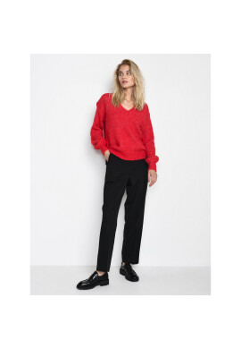 Kaffe Пуловер Sarla 10506829 Червен Loose Fit - Pepit.bg