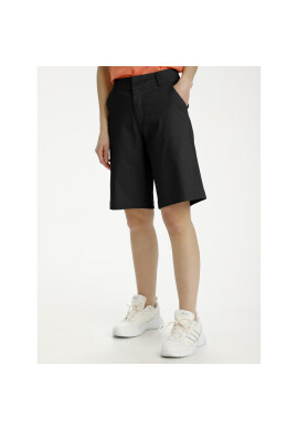 Kaffe Шорти от плат Lea 10505457 Черен Regular Fit - Pepit.bg