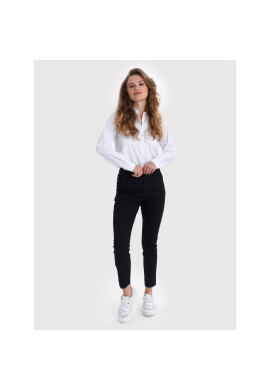 Kaffe Текстилни панталони Lea 10505191 Черен Regular Fit - Pepit.bg