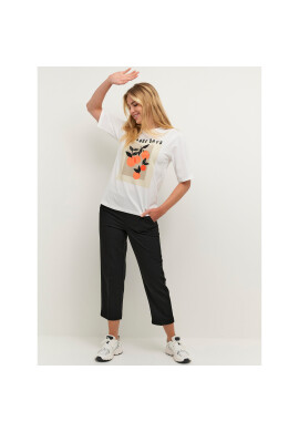 Kaffe Тишърт Bloom 10507308 Бял Loose Fit - Pepit.bg