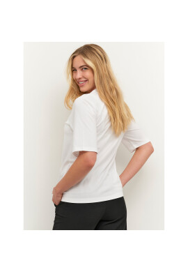 Kaffe Тишърт Bloom 10507308 Бял Loose Fit - Pepit.bg