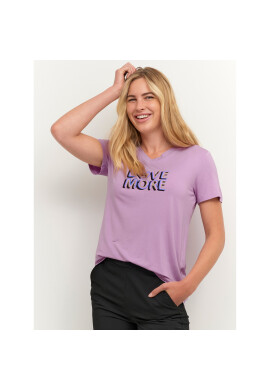 Kaffe Тишърт Kenya 10507333 Розов Regular Fit - Pepit.bg