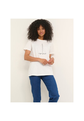 Kaffe Тишърт Nia 10507087 Бял Regular Fit - Pepit.bg
