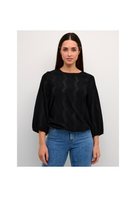 Kaffe Тишърт Tio 10507286 Черен Loose Fit - Pepit.bg