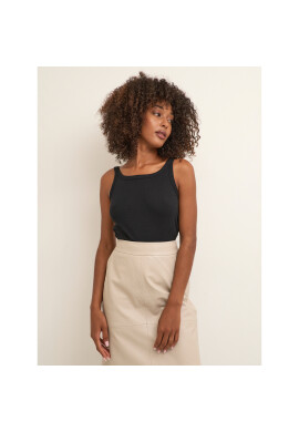 Kaffe топ Carna 10507348 Черен Shaped Fit - Pepit.bg