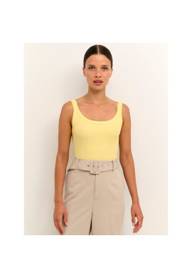 Kaffe топ Carna 10507348 Жълт Shaped Fit - Pepit.bg